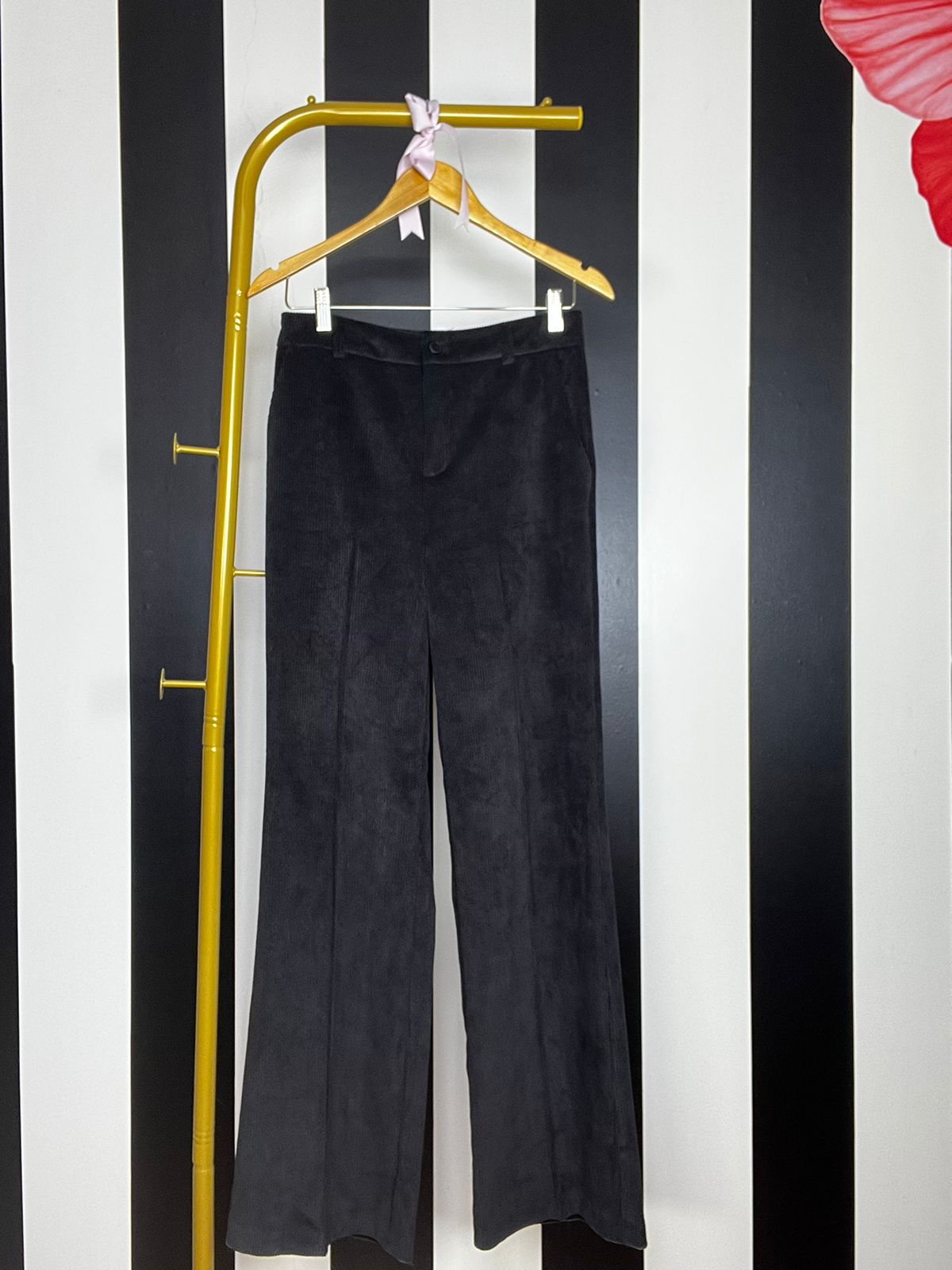 Corduroy Black Pants