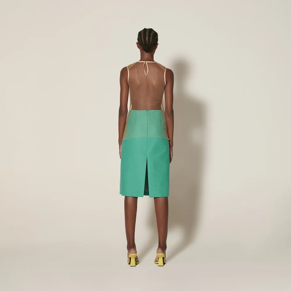 Black See-Through Blouse