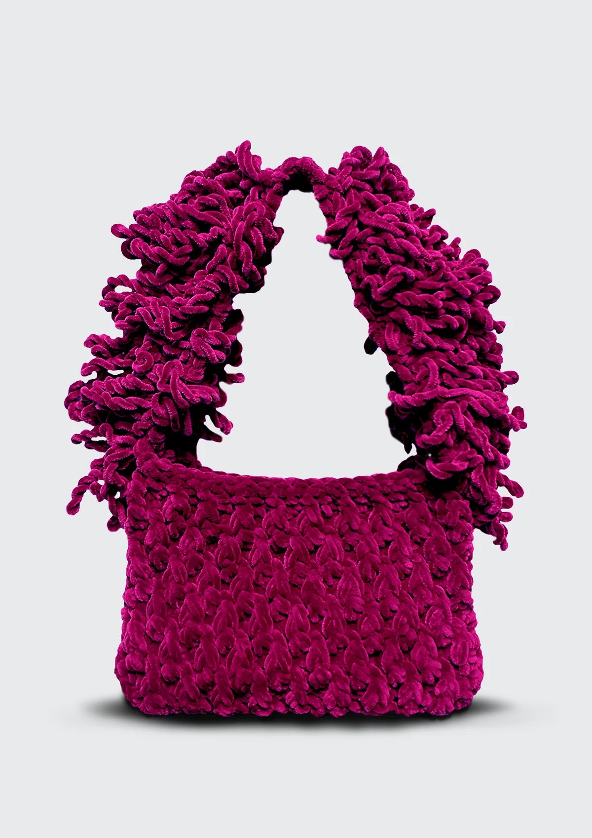 Fuchia Medium Soft Bag