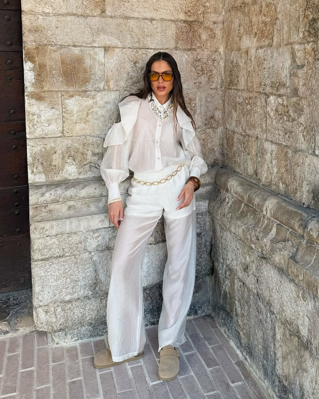 White Buffalo Pants