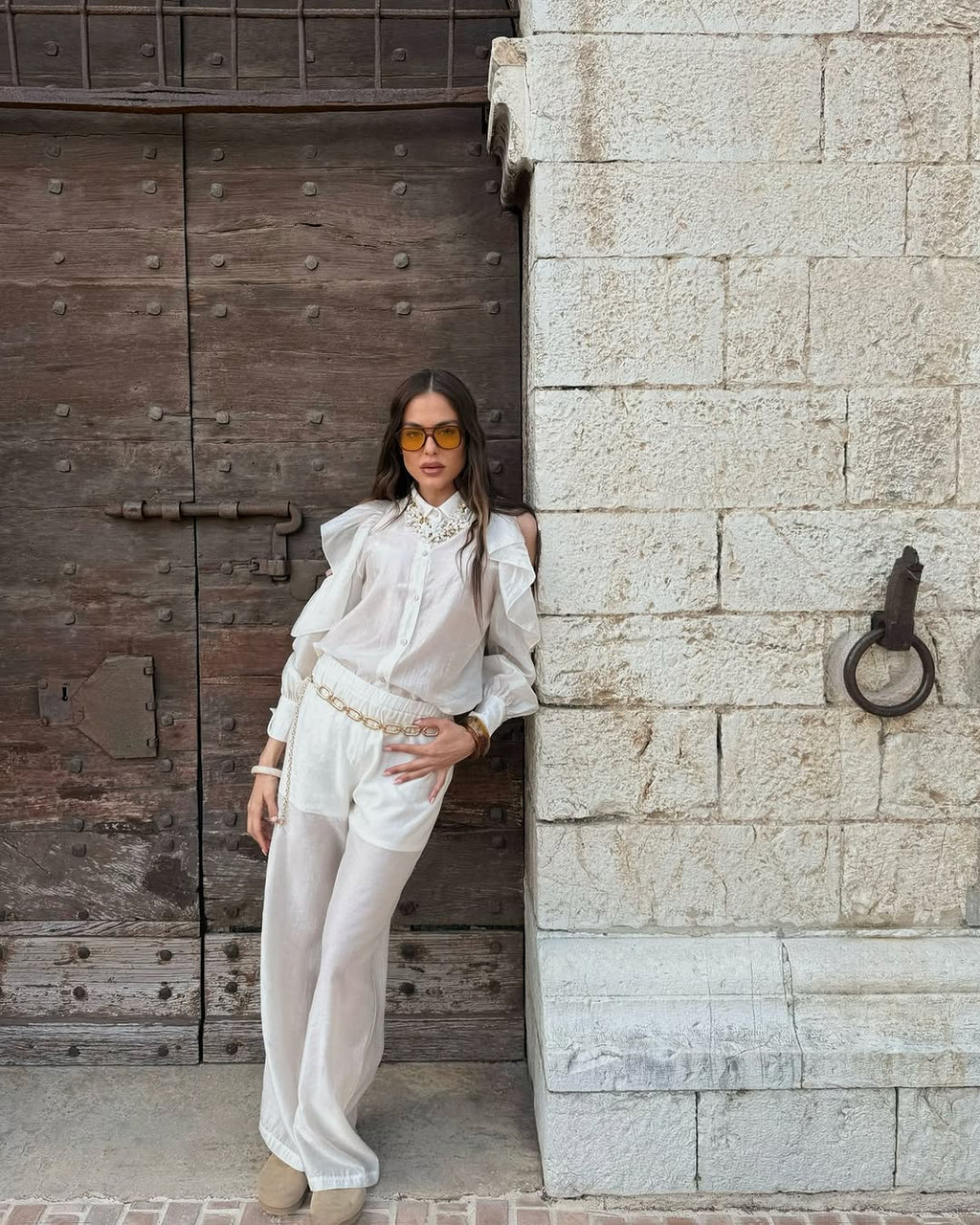 White Buffalo Pants