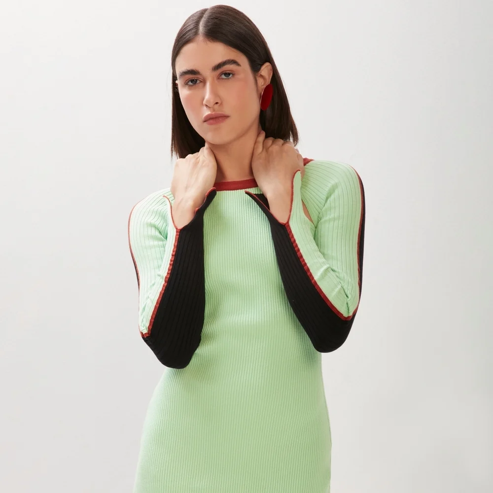 Green Mid Dress