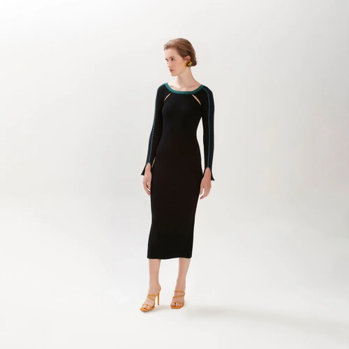 Black Mid Dress