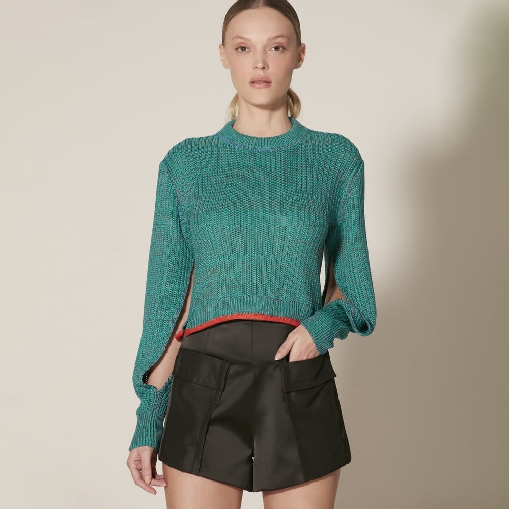 Green Pull-Over