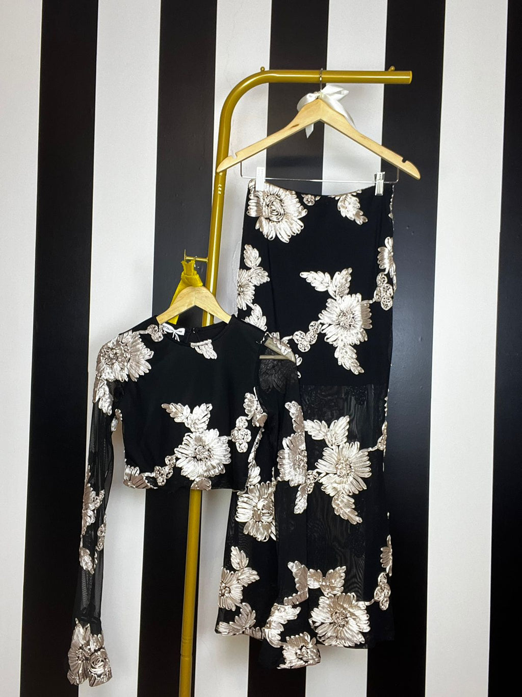 Black w/Lace Set