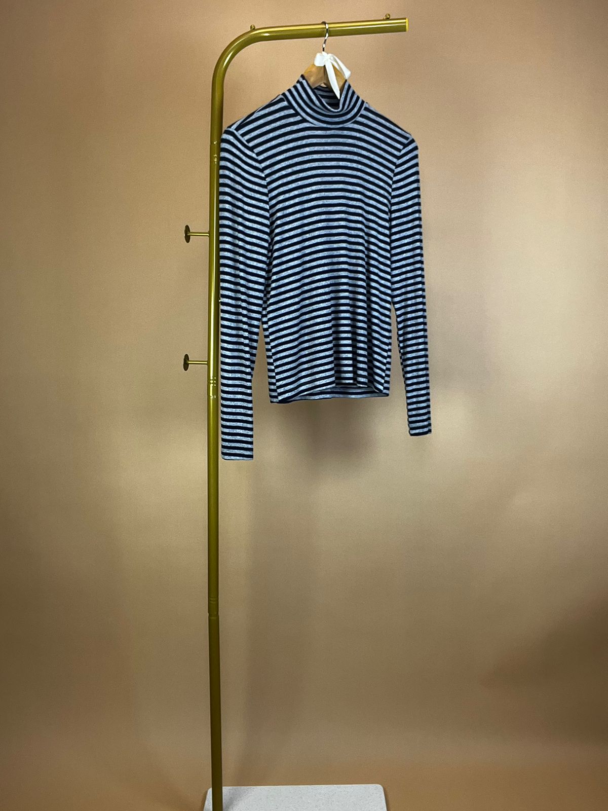 Turtleneck Greay/Black