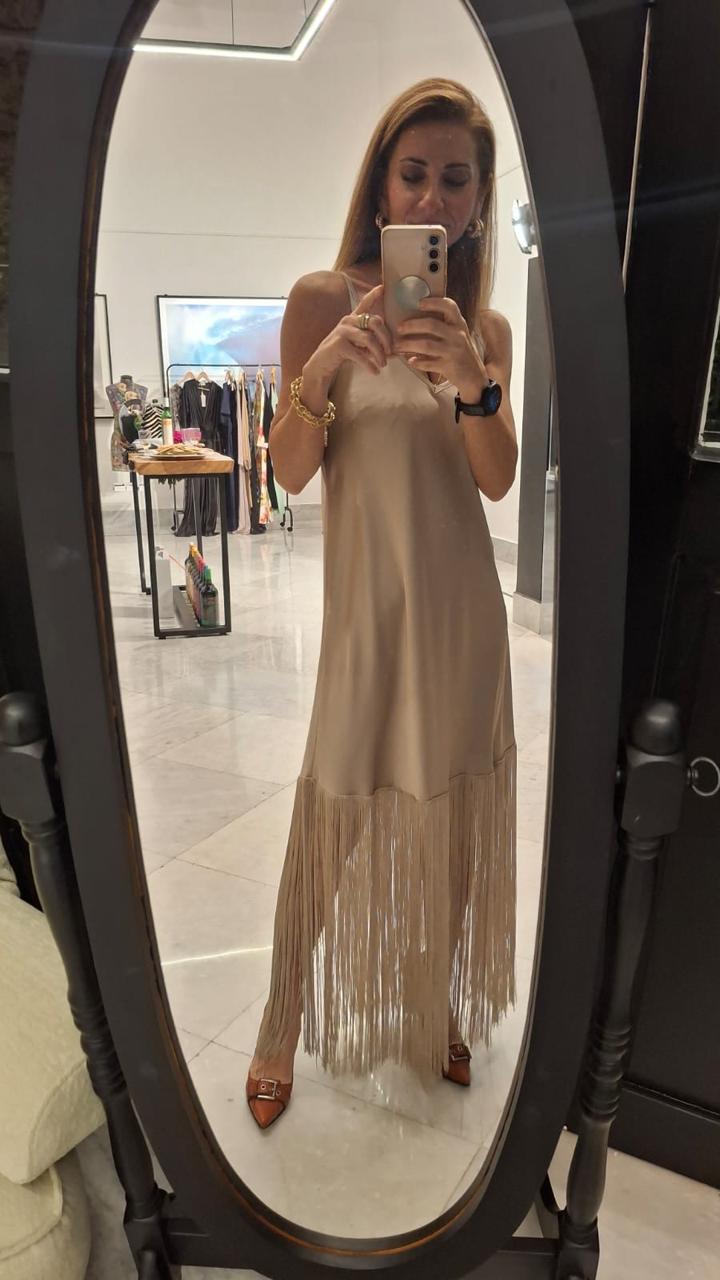 Satin Dress