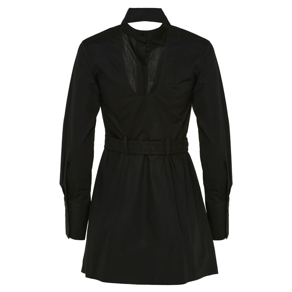Black Shirt Dress
