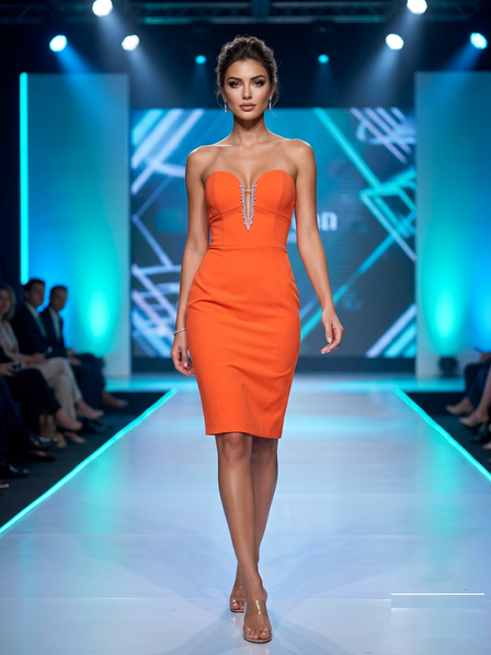 Orange Dress