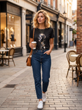 Black face T-Shirt